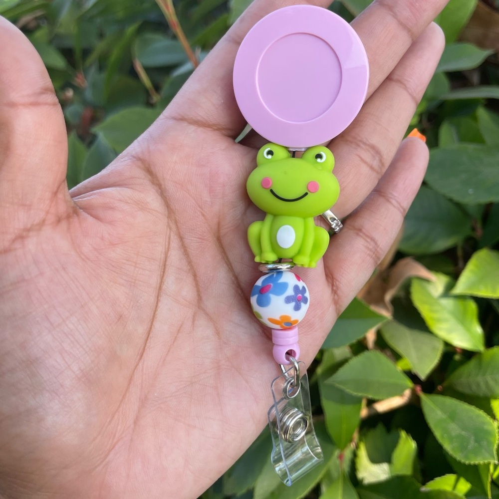 Frog Badge Reel